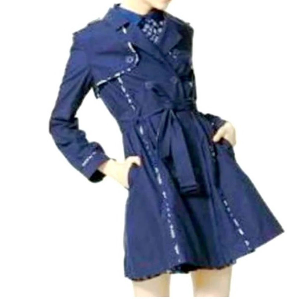 JASON WU for Target floral trimmed trench. Size L